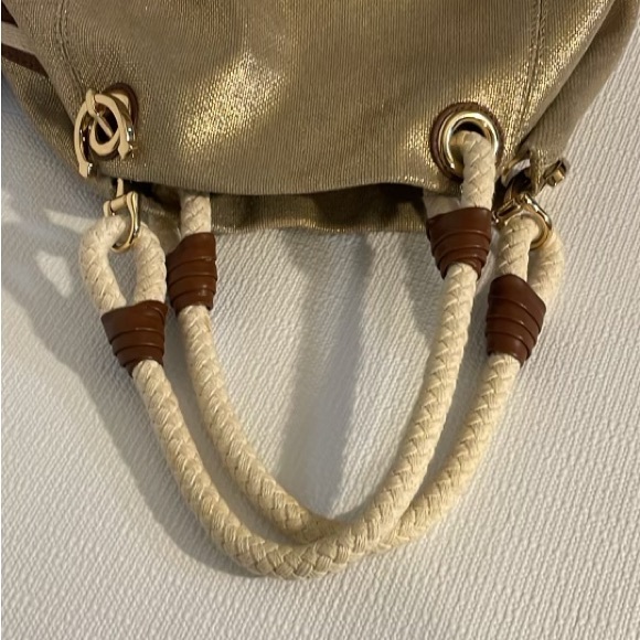 Michael Kors hand/shoulder golden bag - Picture 7 of 10